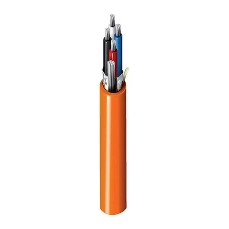 Belden 3077F Series Single-Pair Data Cable 1 Pair 2 Cores 0.36 mm² 152 m Orange Polyvinyl Chloride Sheath 300V 3077F 003500