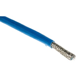 Belden Unscreened Blue Twin Axial Cable 6.17 mm OD 152 m 78 Ω Impedance YE00447