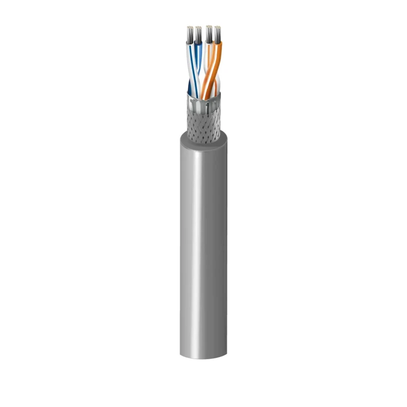 Belden 9842 Series Data Cable 2 Pairs 4 Cores 0.2 mm² 152 m Silver Sheath Polyvinyl Chloride 9842.00152