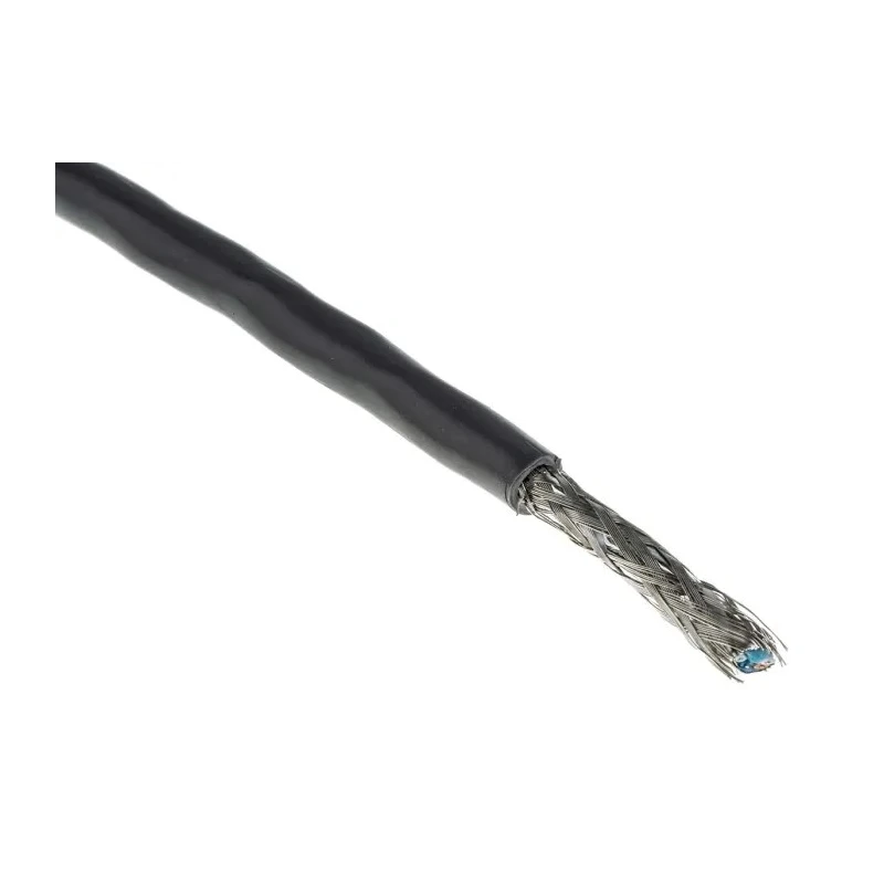 Belden 8132 Series Data Cable 2 Pairs 4 Cores 0.07 mm² Tinned Copper Stranded Conductors Silver Polyvinyl 8132 060500