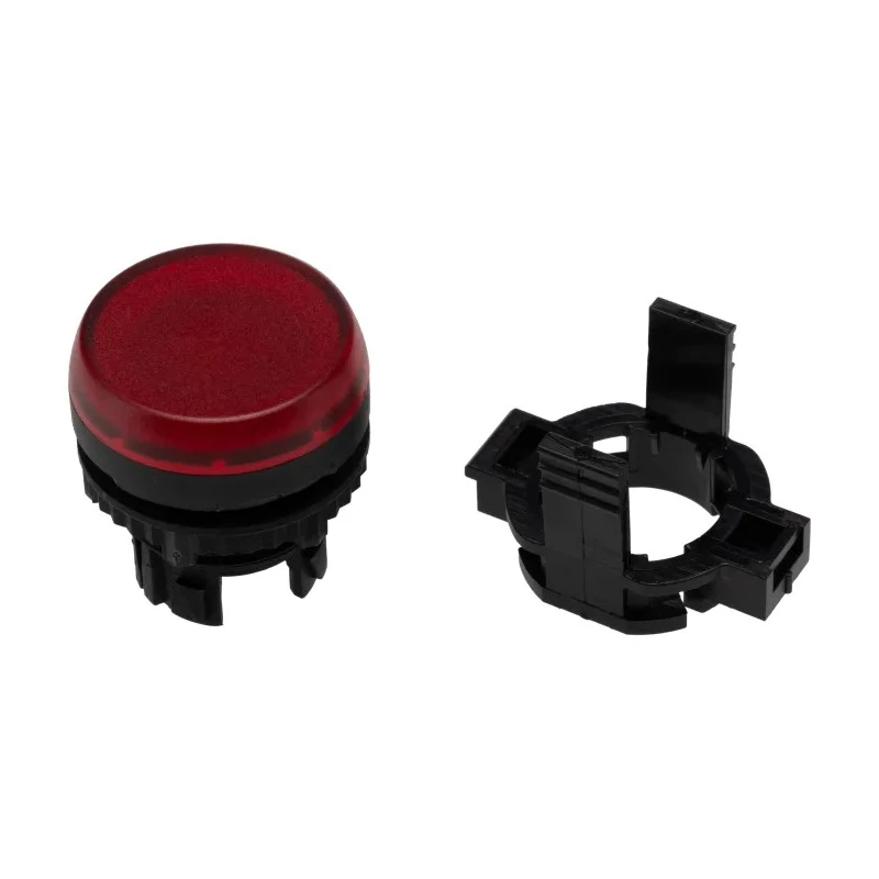 BACO Red Pilot Light Head, 22 mm Cutout, Round, IP65 Panel Mount L20SE10