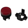 BACO Red Pilot Light Head, 22 mm Cutout, Round, IP65 Panel Mount L20SE10