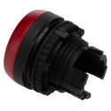 BACO Red Pilot Light Head, 22 mm Cutout, Round, IP65 Panel Mount L20SE10