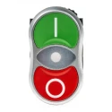 BACO Green, Red Spring Return Push Button Head 22mm Cutout IP66 L61QH21