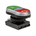 BACO Green, Red Spring Return Push Button Head 22mm Cutout IP66 L61QH21
