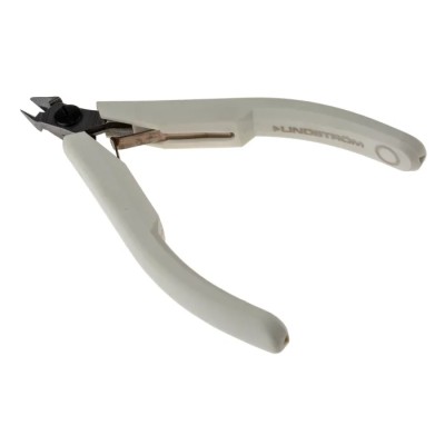 Lindstrom Flush ESD Safe Cable Cutter, Taper Head Micro, Jaw Width 10mm, Overall Length 109mm, Model 7191