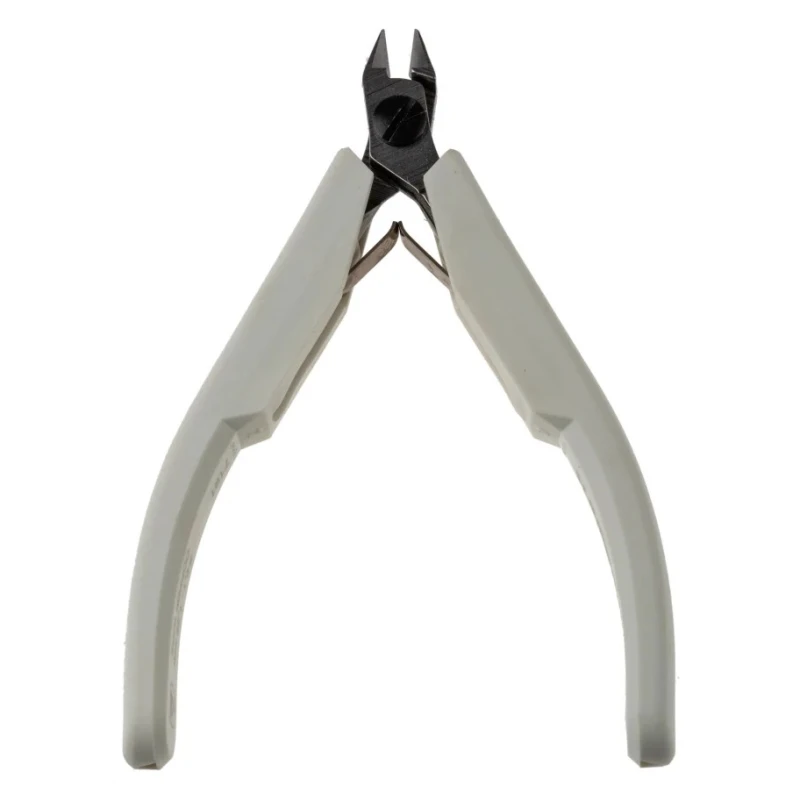 Lindstrom Flush ESD Safe Cable Cutter, Taper Head Micro, Jaw Width 10mm, Overall Length 109mm, Model 7191