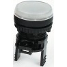 BACO Yellow Pilot Light Head, 22 mm Cutout, Round Shape, IP65 Panel Mount L20SE40