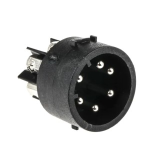 Bulgin Male Connector Insert 6 Way Screw Terminal for Mini Buccaneer Connector SA3243