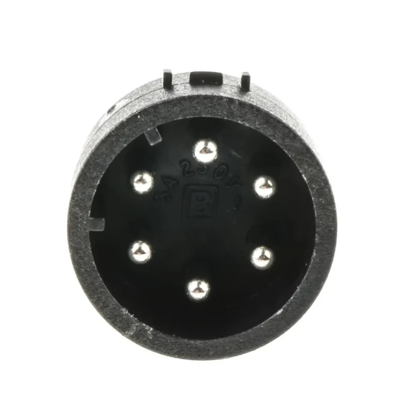 Bulgin Male Connector Insert 6 Way Screw Terminal for Mini Buccaneer Connector SA3243