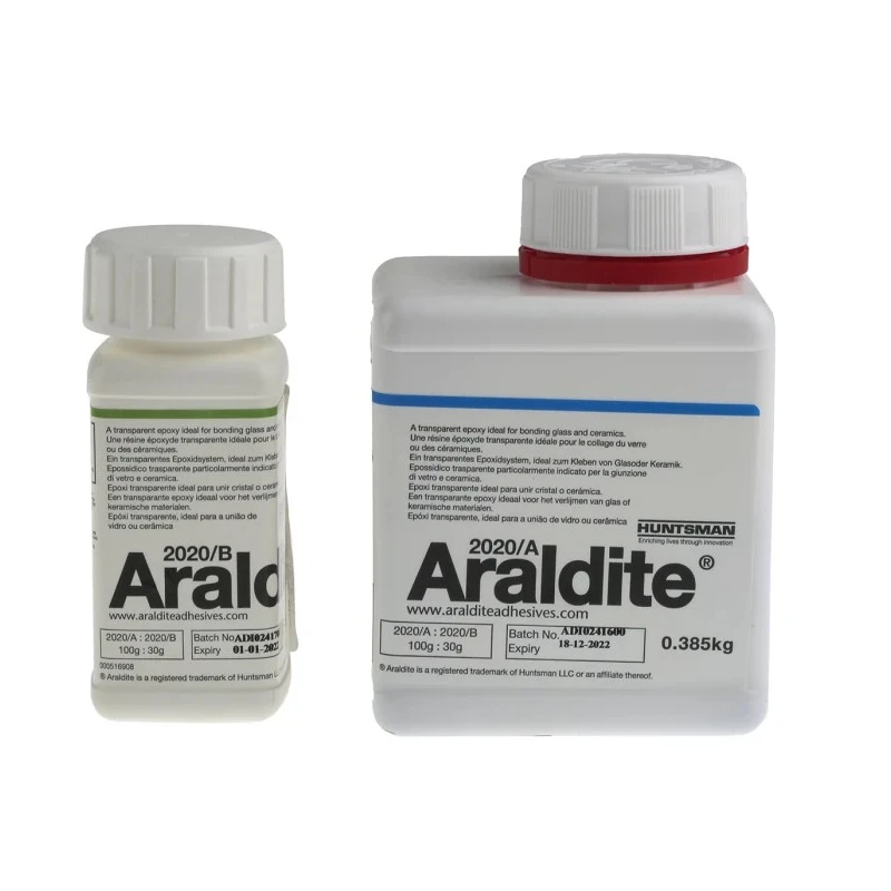 Araldite Transparent Epoxy Adhesive 500 g Liquid Dual Cartridge 80°C Maximum Operating Temperature 140311600