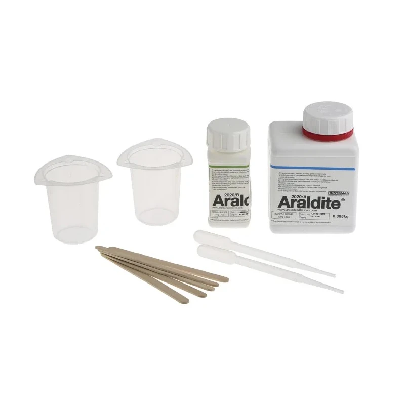 Araldite Transparent Epoxy Adhesive 500 g Liquid Dual Cartridge 80°C Maximum Operating Temperature 140311600