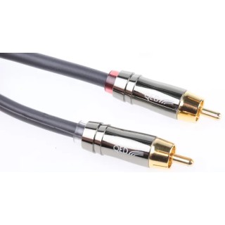 RS PRO Male Phono to Male Phono Auxiliary Cable, Grey, 1 m 332-6399