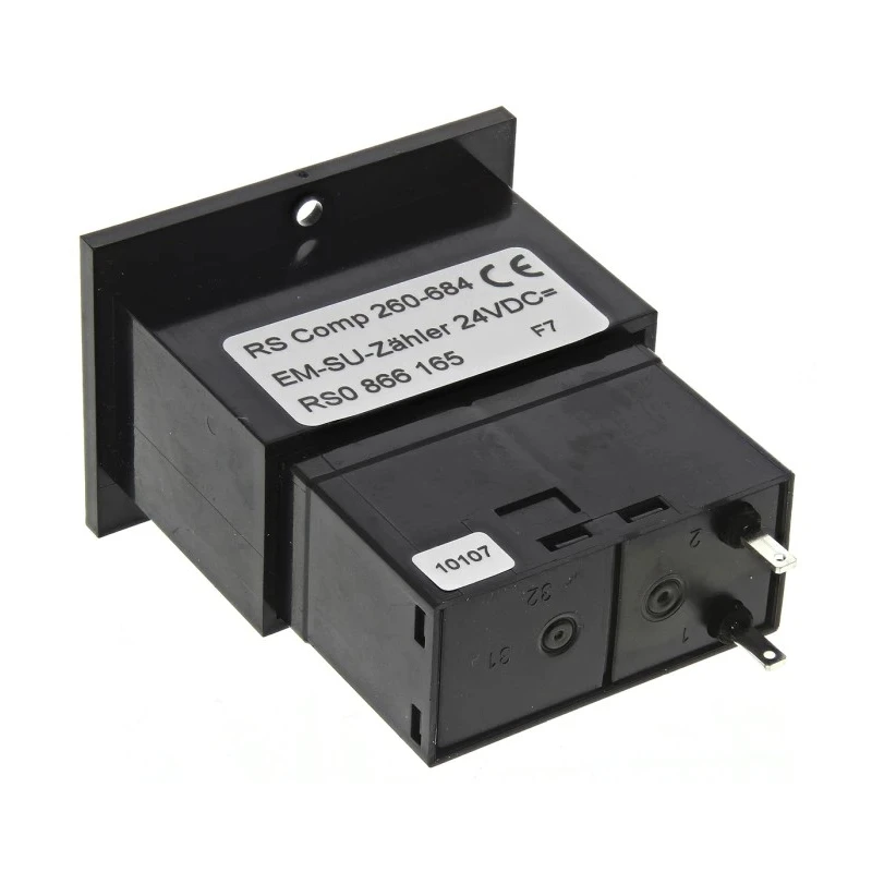 Hengstler Panel Mount Electromechanical 6 Digit Counter 60 Hz 24V DC 0 866 165
