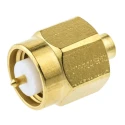 Radiall SMA-COM Series 50Ω Coaxial Connector Cable Male SMA, Straight Body Crimp R125052000W