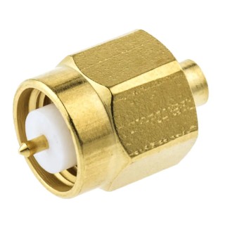 Radiall SMA-COM Series 50Ω Coaxial Connector Cable Male SMA, Straight Body Crimp R125052000W