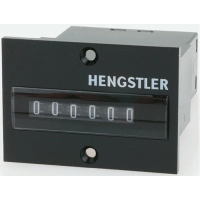 Hengstler Electromechanical Panel Mount Counter, 6 Digit, 10 Hz, 230V AC, Series 866 Model 0 866 190