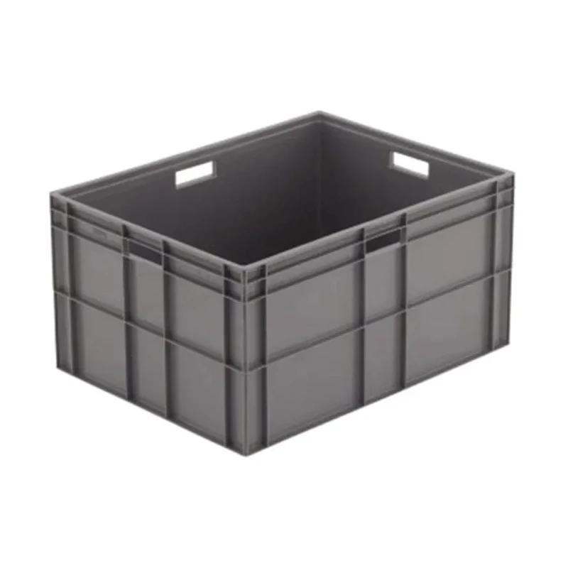 Schoeller Allibert 81L Grey Polyethylene Stacking Container 412 mm x 600 mm x 800 mm R21162.50