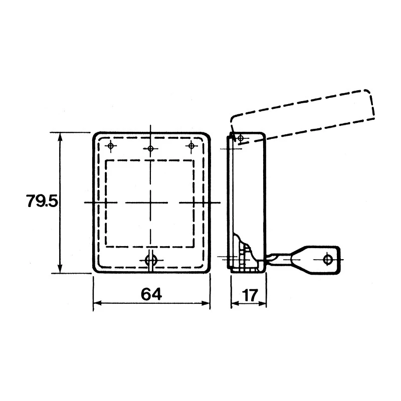 Hengstler Transparent Cover for Use With Hengstler Predetermining Counters 1 405 613