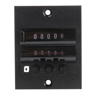 Hengstler Industrial Panel Mount 5 Digit Impulse Counter 10 Hz, 230V ac Model 0 886 240