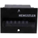 Hengstler 864 Series Digital Electromechanical Counter Panel Mount 6 Digit 25 Hz 24V DC 0 864 165