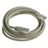 Decelect Unscreened Cat5e Ethernet Cable 3 m Grey PVC Terminated RJ45