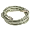 Decelect Cat5 Shielded Ethernet Cable, Grey PVC Jacket, 3 m Length CR503B3