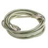 Decelect Cat5 Shielded Ethernet Cable, Grey PVC Jacket, 3 m Length CR503B3