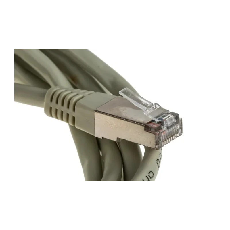 Decelect Cat5 Shielded Ethernet Cable, Grey PVC Jacket, 3 m Length CR503B3