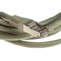 Decelect Cat5 Shielded Ethernet Cable, Grey PVC Jacket, 3 m Length CR503B3
