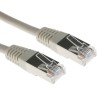 RS PRO Cat5 Ethernet Cable 1 m Grey RJ45 Male to RJ45 Male F/UTP PVC 333-6554