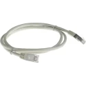 RS PRO Cat5 Ethernet Cable 1 m Grey RJ45 Male to RJ45 Male F/UTP PVC 333-6554