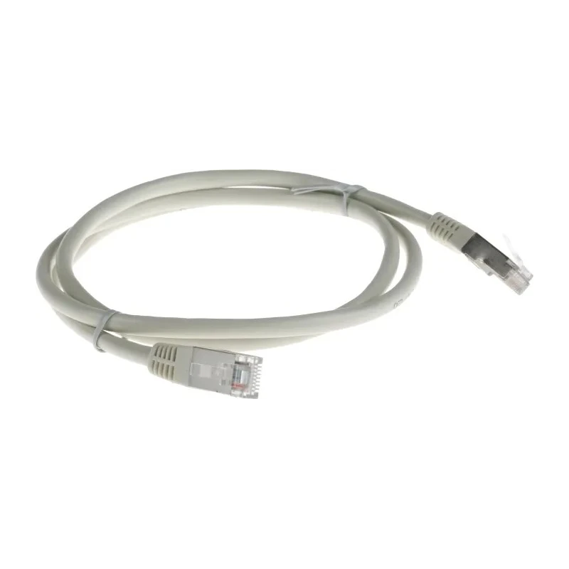 RS PRO Cat5 Ethernet Cable 1 m Grey RJ45 Male to RJ45 Male F/UTP PVC 333-6554