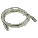 Decelect Cat5 Shielded PVC Ethernet Cable Grey 2 m, Terminated, F/UTP 