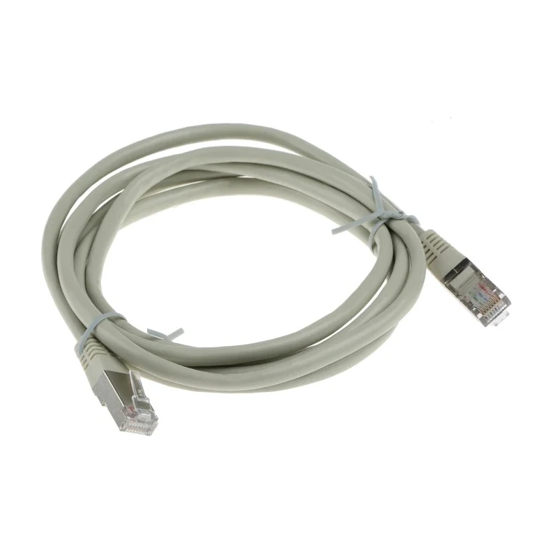 Decelect Cat5 Shielded PVC Ethernet Cable Grey 2 m, Terminated, F/UTP 