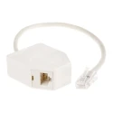 Decelect 3 Port RJ45 Shielded Splitter Cat5e DBF8812