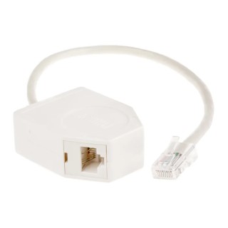 Decelect 3 Port RJ45 Shielded Splitter Cat5e DBF8812