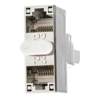 Decelect Shielded RJ45 3 Port Ethernet Splitter Cat5e DPMB8812