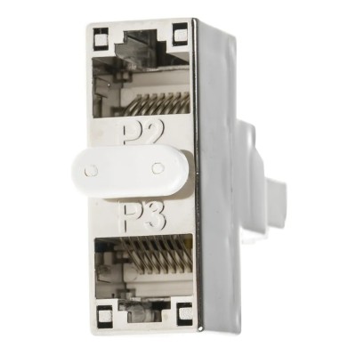 Decelect Shielded RJ45 3 Port Ethernet Splitter Cat5e DPMB8812