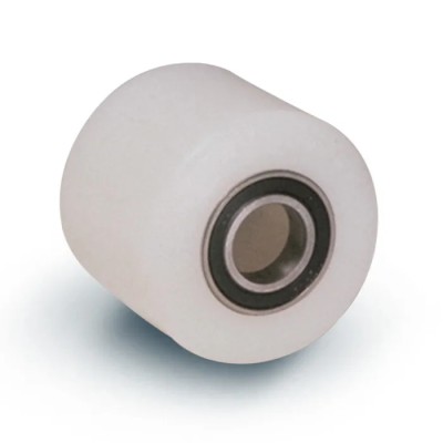 LAG White Polyamide Trolley Wheel 700 kg Load Capacity 82mm Diameter 70mm Width 4392 CC