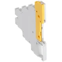 Entrelec SNA Series Earth Terminal Block Grey, 4mm² Cable CSA, 3-Level, Screw Termination, 32A, 500V AC 1SNA299684R0200