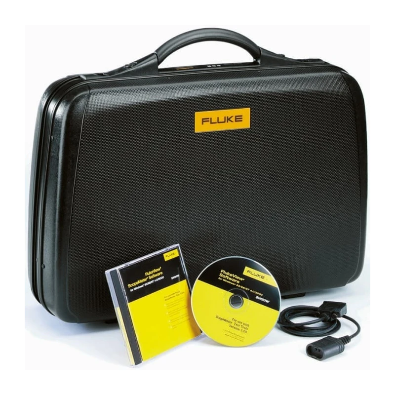 Fluke Oscilloscope Accessory Kit Case Software OC4USB Cable for 215C Series, 225C Series, 190 Series SCC190