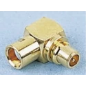 Telegartner MMCX Series Coaxial Connector Cable Male MCX, 50 Ω, Right Angle Body Solder J01340A0021