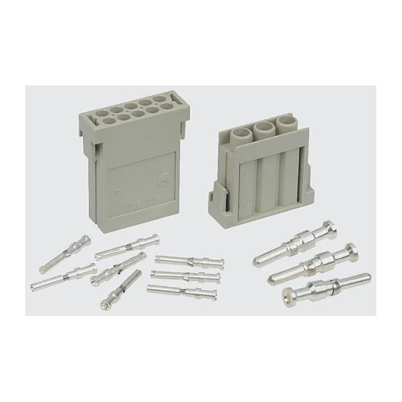 EPIC Heavy Duty Power Connector Insert, 20A, MC Series Female, 5 Contacts 10382300+1121830C