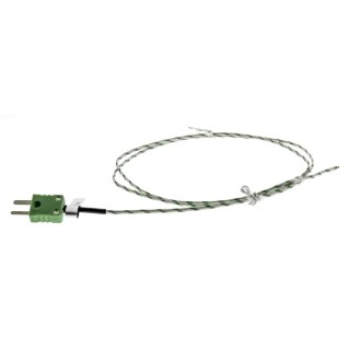 Hanna Instruments NTC K-Type Temperature Probe 1 m Length 2 mm Diameter 400 °C Max FC766F/1