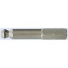 Wiha Hex Ball End Screwdriver Bit, 0.25 mm Drive Size, 5 mm Tip, Chrome Vanadium Steel, 38 mm Overall Length 22961