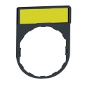 Schneider Electric Blank Label Holder for Use with XB4 Series, XALK Series, XB5 Series, XALD Series ZBY4101