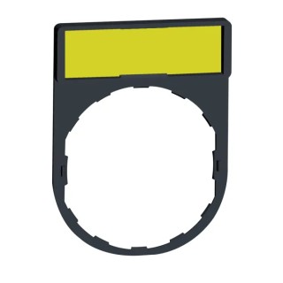 Schneider Electric Blank Label Holder for Use with XB4 Series, XALK Series, XB5 Series, XALD Series ZBY4101
