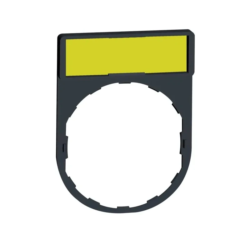 Schneider Electric Blank Label Holder for Use with XB4 Series, XALK Series, XB5 Series, XALD Series ZBY4101