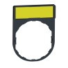 Schneider Electric Blank Label Holder for Use with XB4 Series, XALK Series, XB5 Series, XALD Series ZBY4101